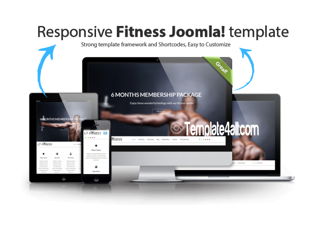 Free Fitness Joomla Template
