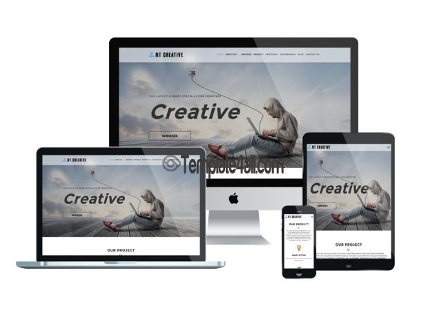 Free Responsive Design Creative Wordpress Theme