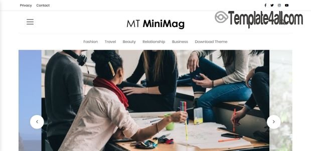 MT MiniMag - Free Clean WordPress Magazine Theme