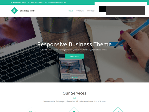Business Creative Agency WordPress Theme